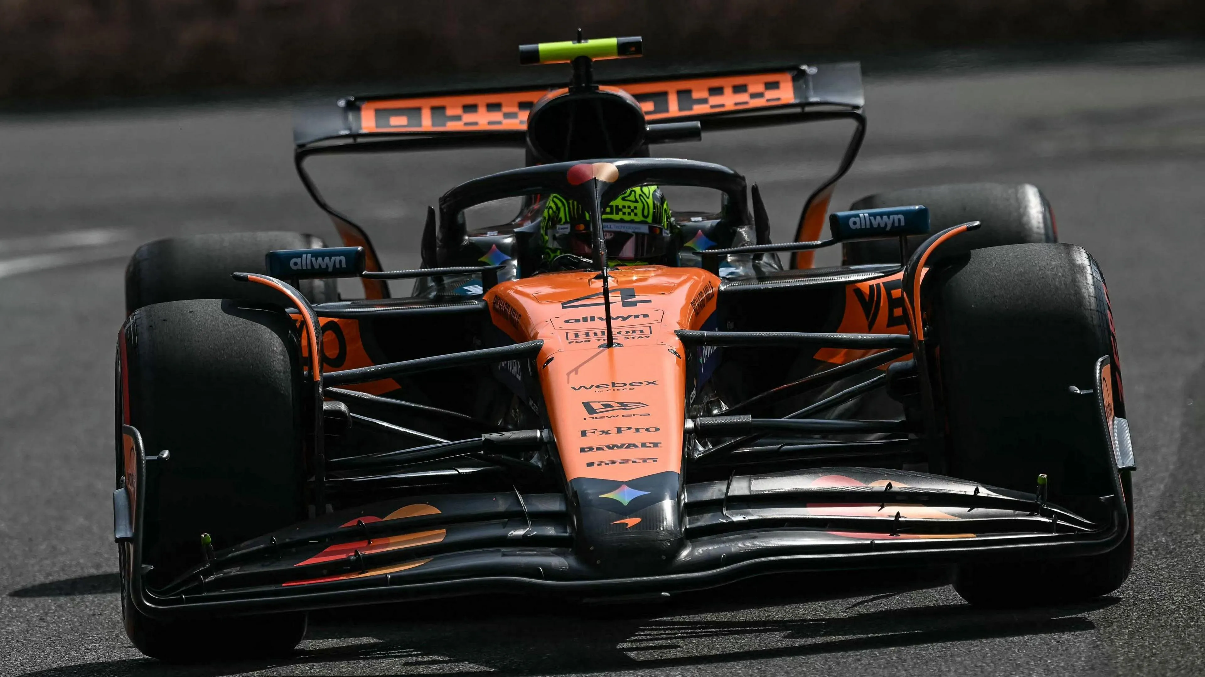 Norris Tops Piastri in Baku FP1